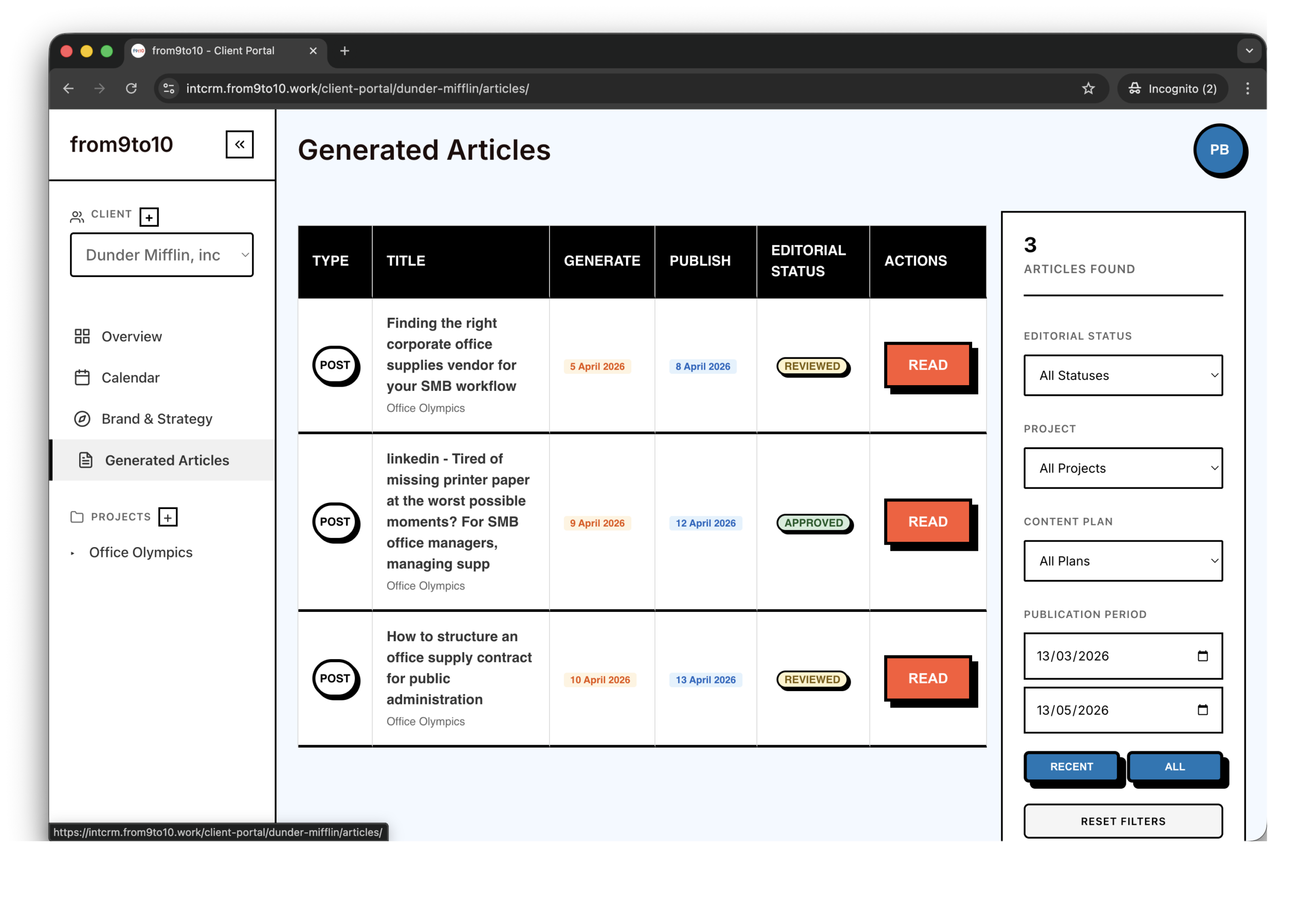 03 articles